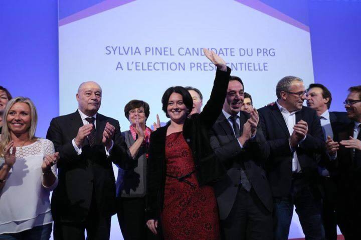 Sylvia PINEL candidate de GE et du PRG à la primaire de la Gauche et des Ecologistes