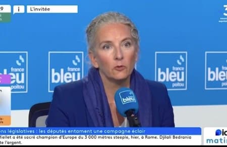 Delphine Batho France Bleu Poitou
